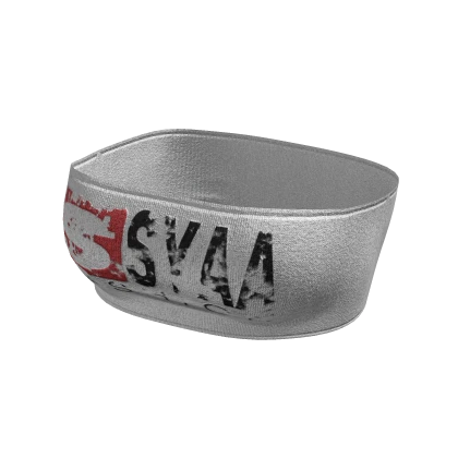 ☆ white silver syaa crop top