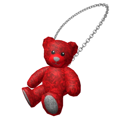 Build-A-Bear Red Roses Bear Purse