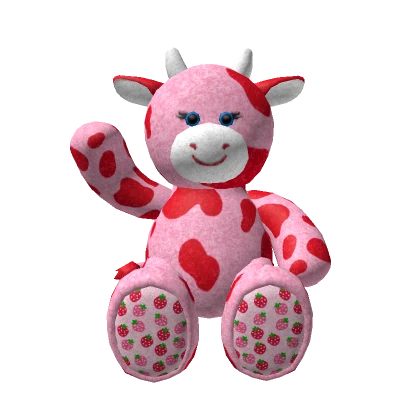 Build-A-Bear Strawberry Cow