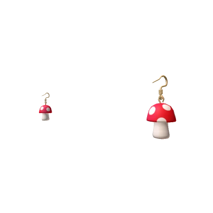 Mushroom Earrings