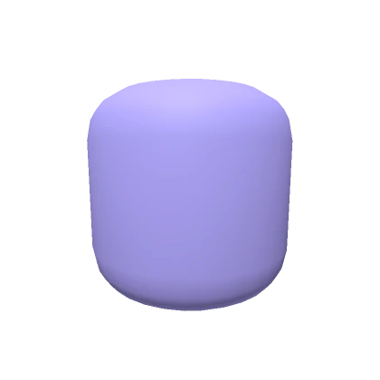 Faceless Pastel Violet Head Mask