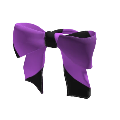 Ribbon for Korblox [Black-Purple]