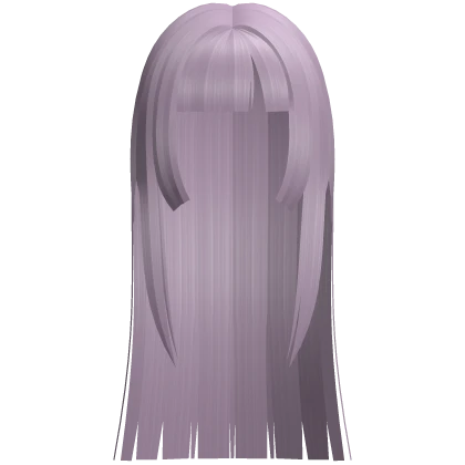 ♡ : long hime doll hair in lilac