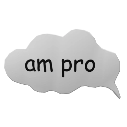 Am Pro (Chat Bubble)