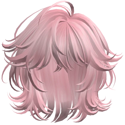 Pink Grunge Layered Hair