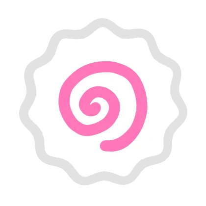 Hair Clip Swirl Ramen Symbol Kawaii Jewelry Clips