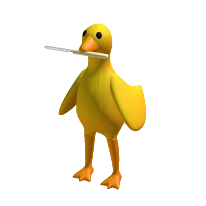 Cute Yellow Duck Knife Suit ( Chicken / goose )