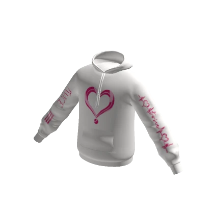 TWICE White Heart Hoodie