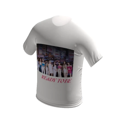 TWICE White Ready to Be T-Shirt