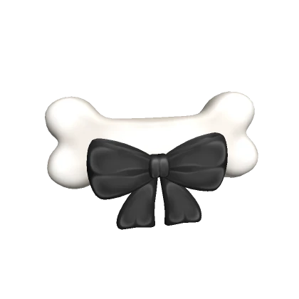 Pretty Bone Hairclip - black