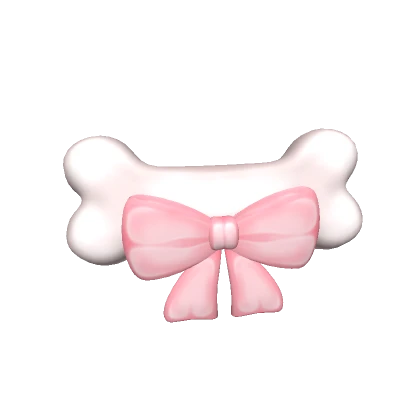 Pretty Bone Hairclip - pink