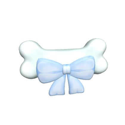 Pretty Bone Hairclip - blue