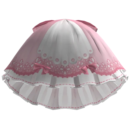 Cottage Core Skirt in Pink