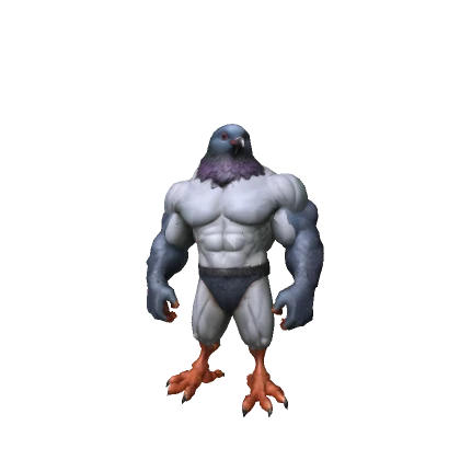 💙 Sigma Buff Pigeon 💙 Funny Meme Troll Animal