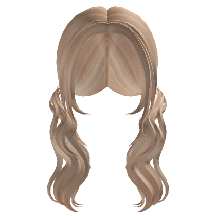 Wavy Front Ponytails Blonde