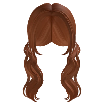 Wavy Front Ponytails Ginger