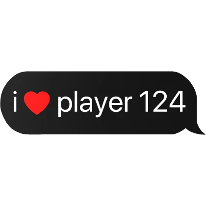 i heart player 124 nam-gyu squid game text