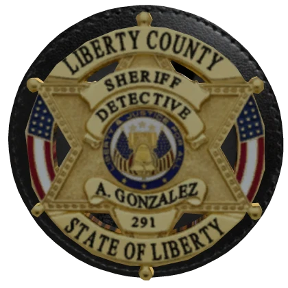 ERLC LCSO Detective Badge