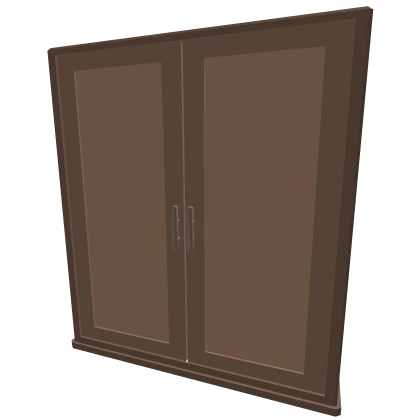 [R6] Solid Wooden Closet