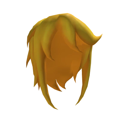 Long Wolfy Hair [WARM YELLOW]
