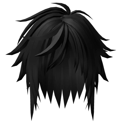 Spiky Scene Visual Kei Harajuku Boy Hair (Black)