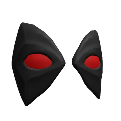 Bowtie Mask with Red Lens