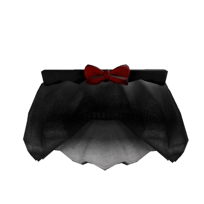 Dark Gothic Skirt w/ Bow 1.0