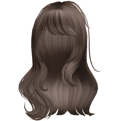 ♡ elegant long wavy hair (brown)