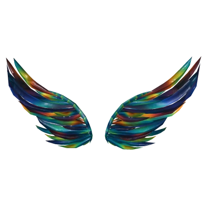 Blacklight Glow Mosaic Wings (CL2)