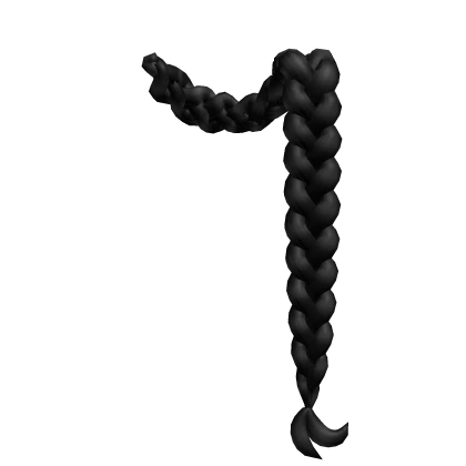Long Front Braid Extension - Black [1.0 R6]