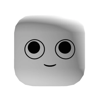 ✅Cute Cartoon Derp Smile (Face Mask) | White
