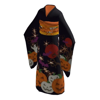 🎃Halloween Pattern Kimono✨