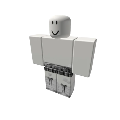 Plaid skirt w bow boots