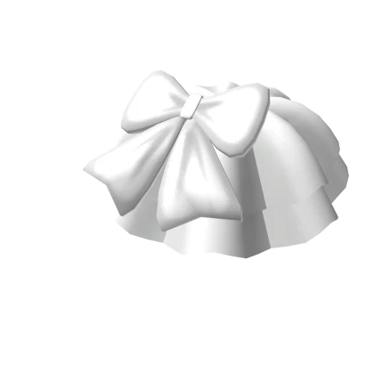 🎀  White Poofy Skirt