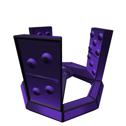 ☑️ Purple Domino Crown