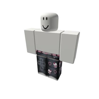 ♡~Cyber Y2K Hello Kitty Jeans~♡