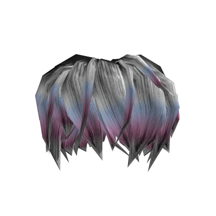 ⭐️ Pastel Pink / White Messy Surfer Hair 🌊