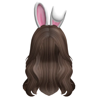 Easter Hair w/ Bunny Ears Brown