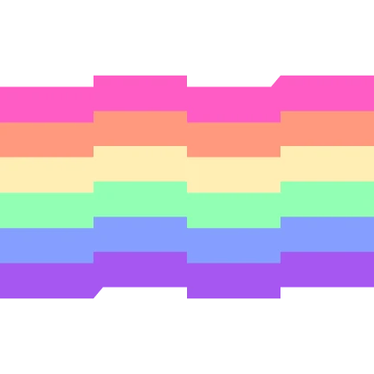 Pastel Rainbow Nyan Cat Trail 