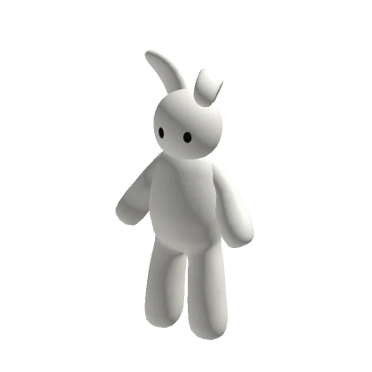 Cute White Bunny Plushie Suit Rabbit Costume