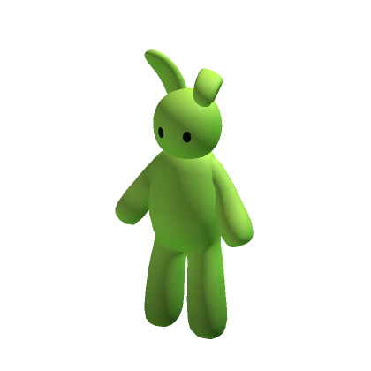 Cute Green Bunny Plushie Suit Rabbit Costume