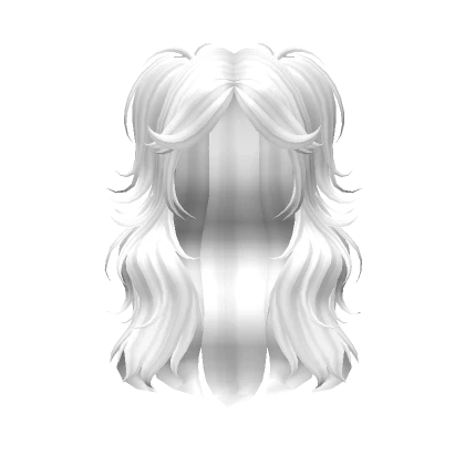 Fairy Lush Wavy Hair White