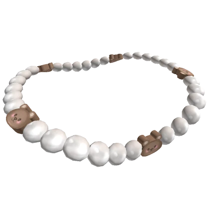 Bear Pearls Necklace - 1.0