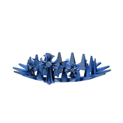 Chrome Sky Blue Void Star