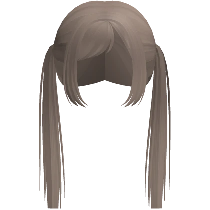 ʚ♡ɞ long pretty light brown pigtails