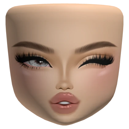 Cutesy Wink Blush Makeup