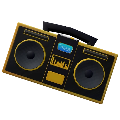 (Animated) Golden BoomBox