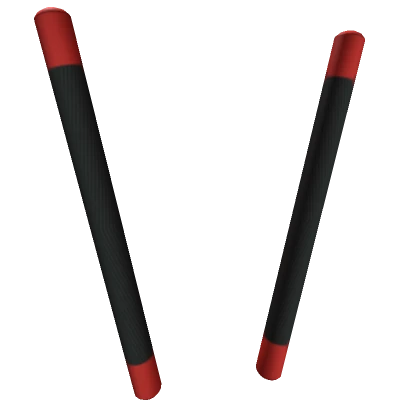 Red Parade Batons