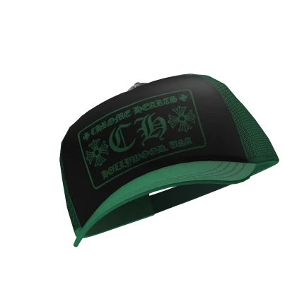 Chrome Hearts Hollywood Trucker Hat | Tilted