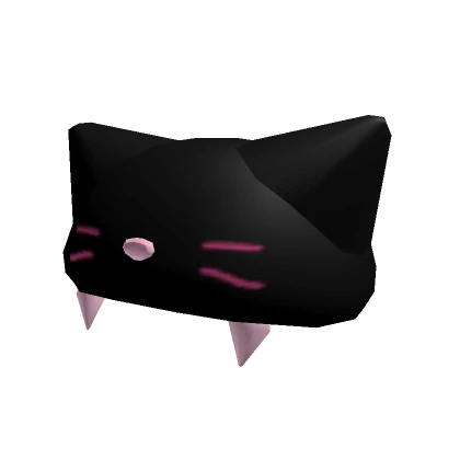 🍀Cat Beanie (Black/Pink)